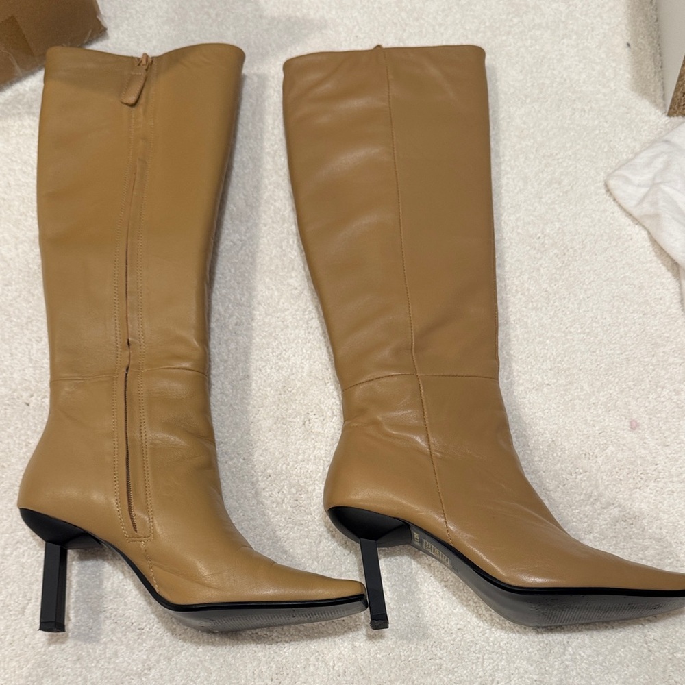 SENSO Tan Heeled Boots